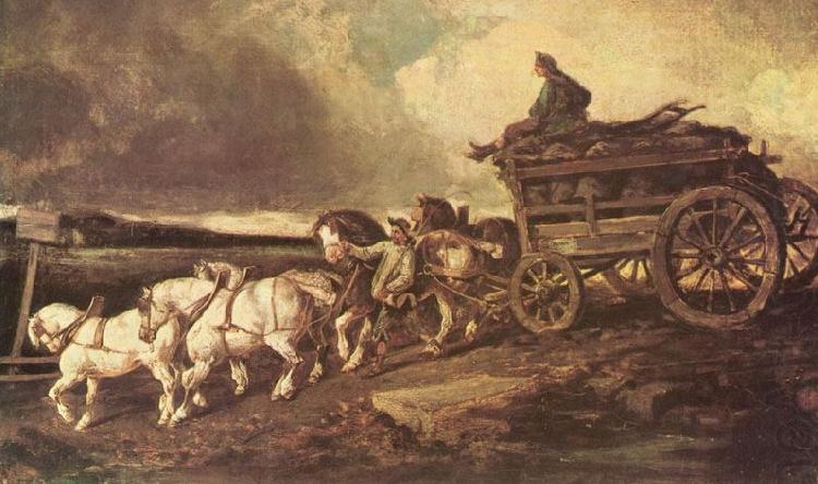 Kohlenwagen, Theodore Gericault